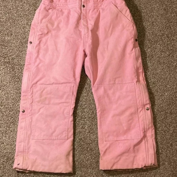 Carhartt pink bibs XL - Picture 16 of 16